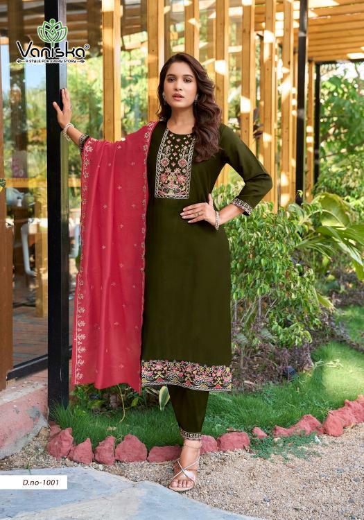 Vaniska Palak Vol 1 Catalog ladies kurti manufacturer in surat surat gujarat india