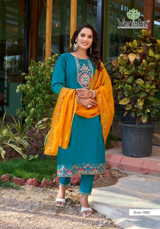 Vaniska Palak Vol 1 Catalog ladies kurti manufacturer in surat surat gujarat india
