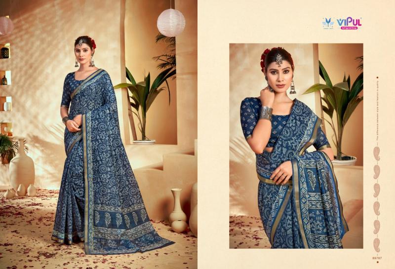Vipul Amrapali Vol 3 Catalog send cotton sarees to india