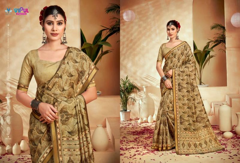Vipul Amrapali Vol 3 Catalog send cotton sarees to india