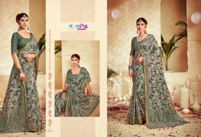 Vipul Amrapali Vol 3 Catalog send cotton sarees to india