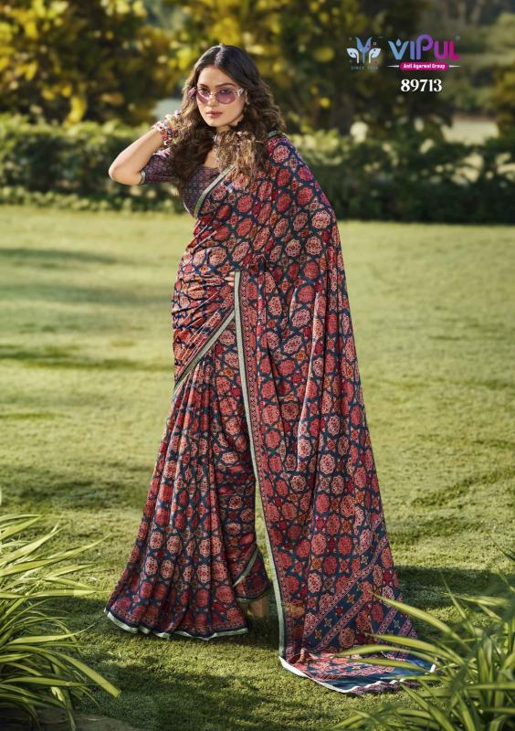 Vipul Antique Gold Vol 3 catalog bollywood replica saree online india