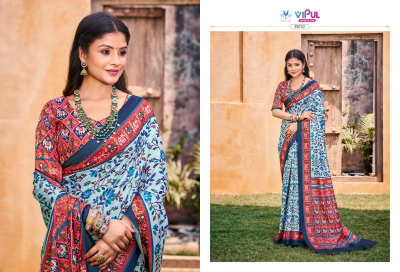 Vipul Carnival Catalog pure soft silk sarees online india