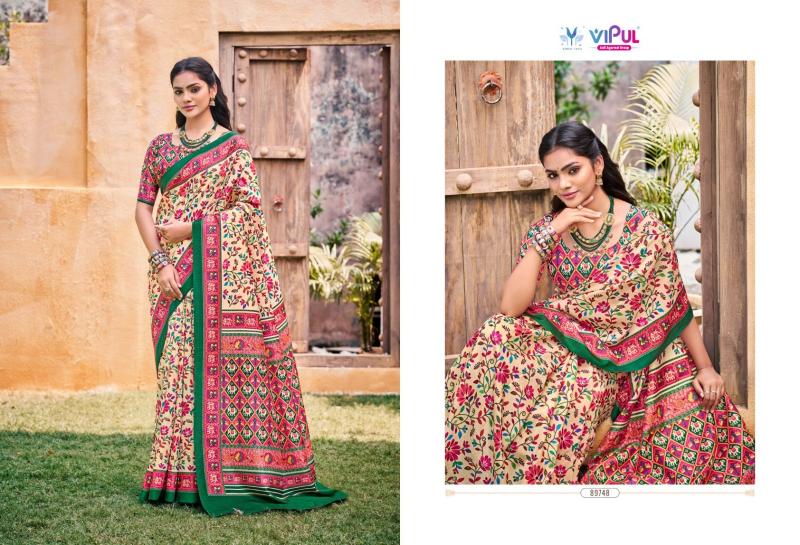 Vipul Carnival Catalog pure soft silk sarees online india