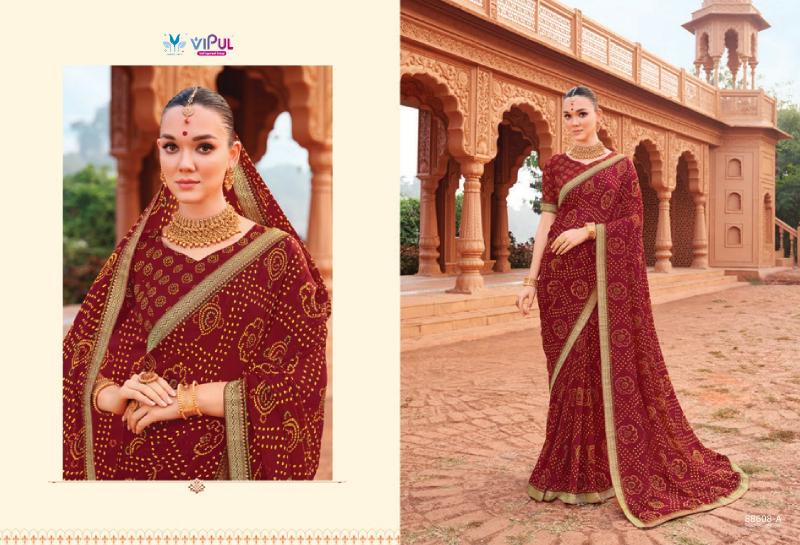 Vipul Chakori catalog surat famous sarees