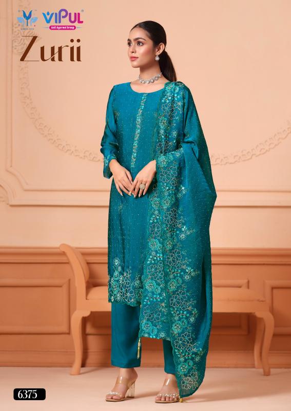 Vipul Zurii Catalog wholesale salwar kameez fabric