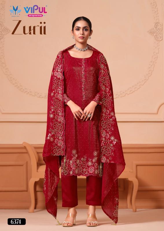 Vipul Zurii Catalog wholesale salwar kameez fabric