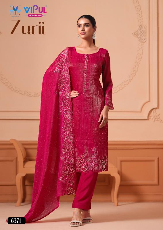 Vipul Zurii Catalog wholesale salwar kameez fabric