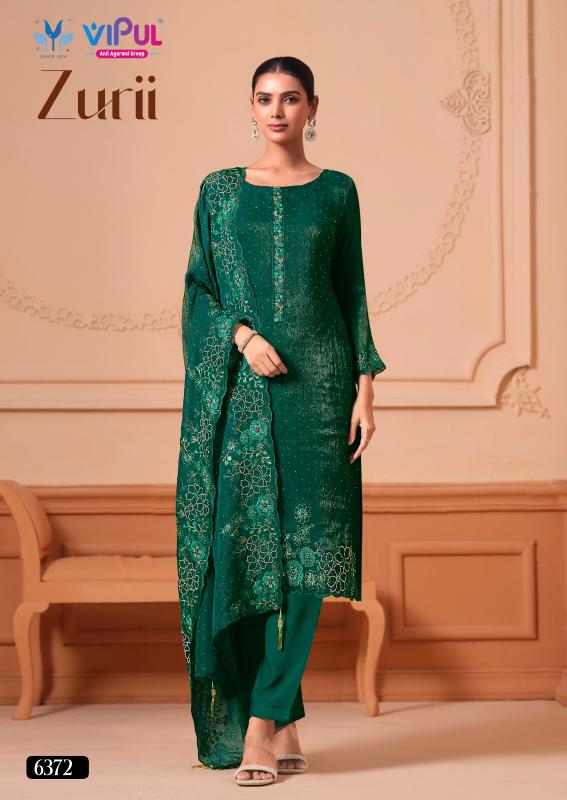 Vipul Zurii Catalog wholesale salwar kameez fabric