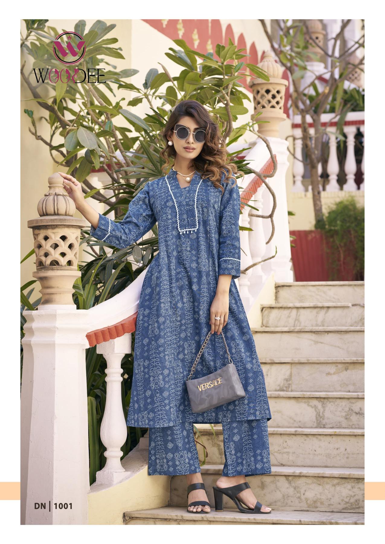 Woodee Aneri catalog co ord sets manufacturers in india