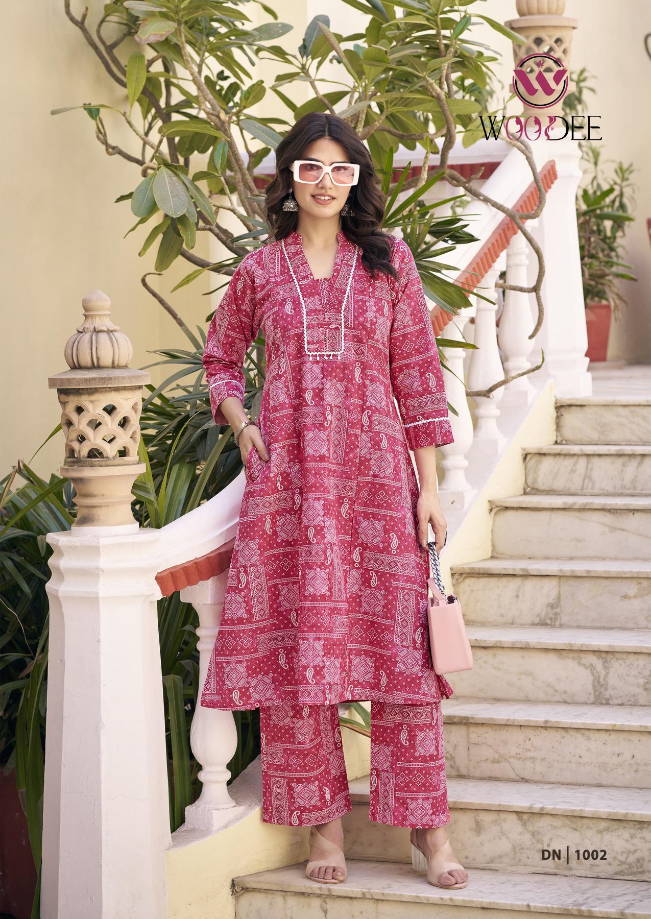 Woodee Aneri catalog co ord sets manufacturers in india