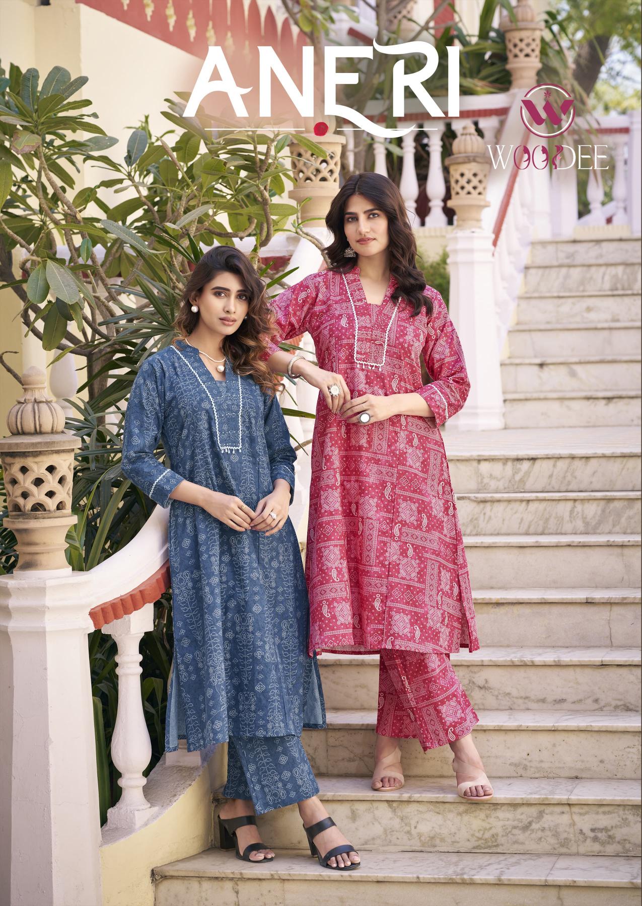 Woodee Aneri catalog co ord sets manufacturers in india