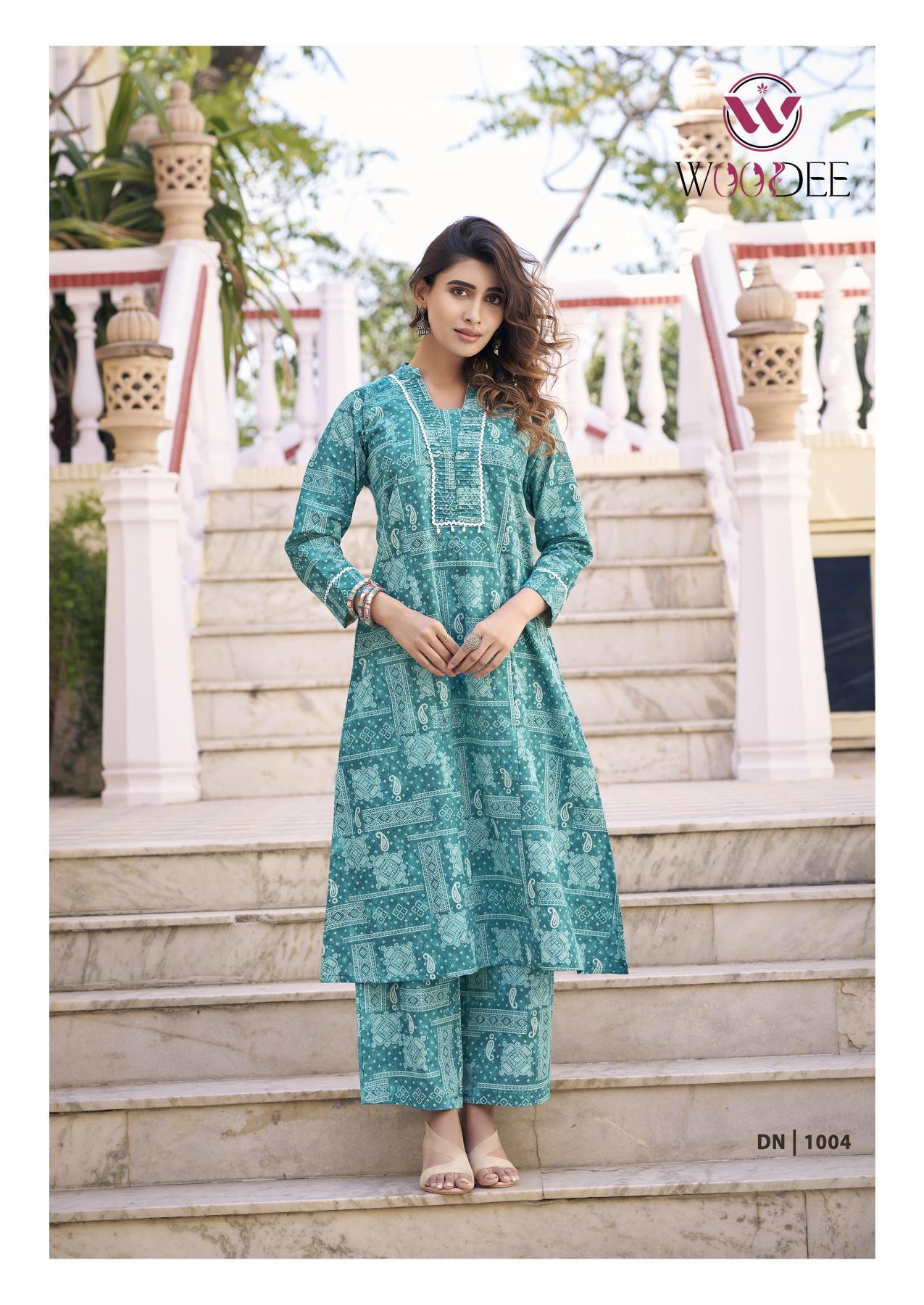 Woodee Aneri catalog co ord sets manufacturers in india