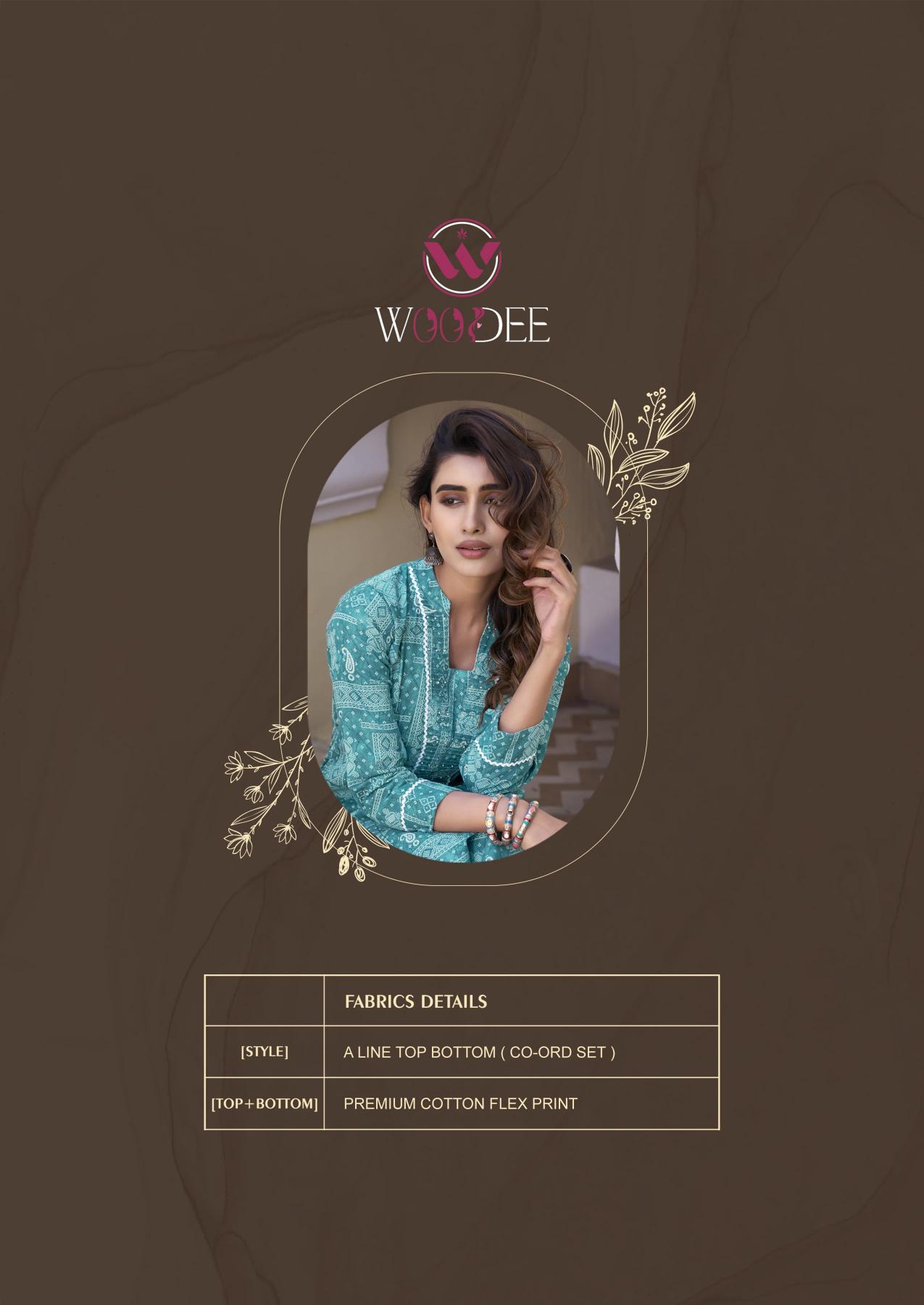 Woodee Aneri catalog co ord sets manufacturers in india