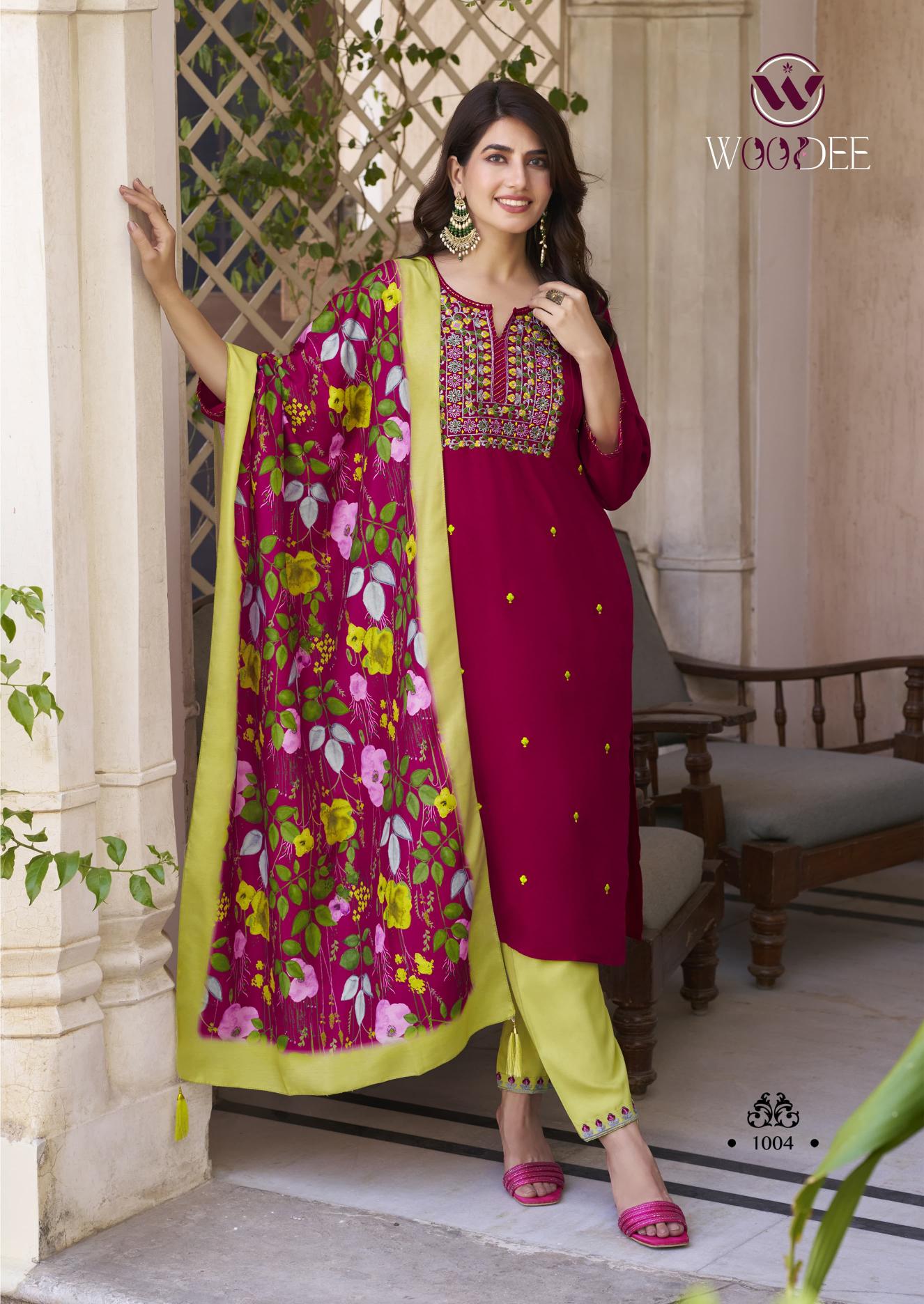 Woodee Siyoni Catalog latest fashion of kurtis in india