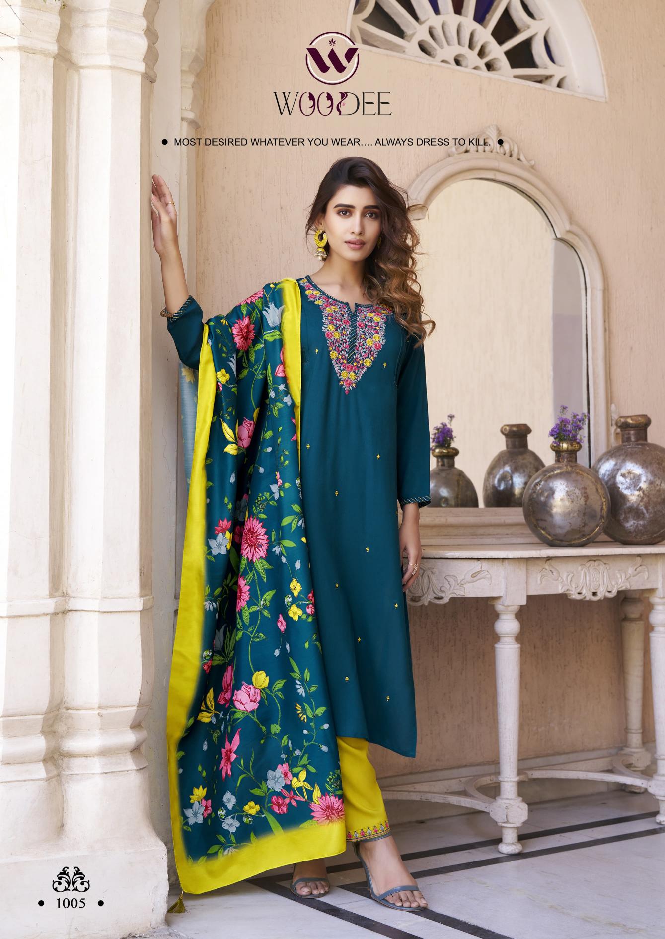 Woodee Siyoni Catalog latest fashion of kurtis in india
