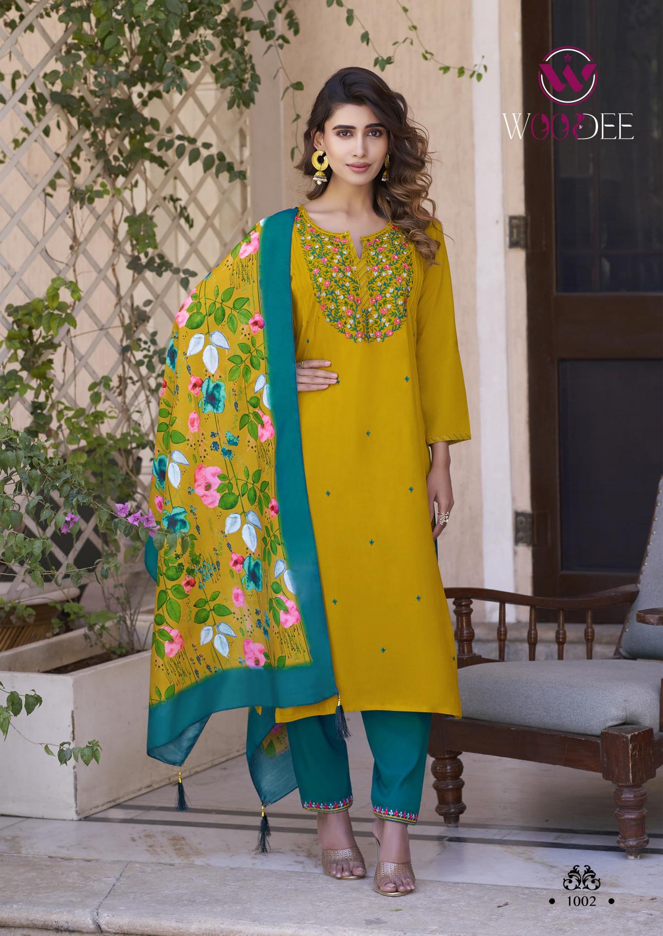 Woodee Siyoni Catalog latest fashion of kurtis in india