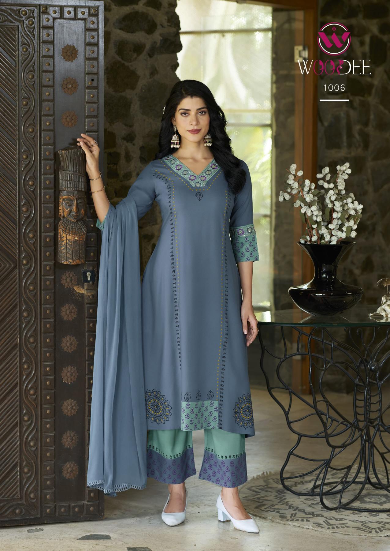 Woodee Tamanna catalog designer pakistani kurtis online india 