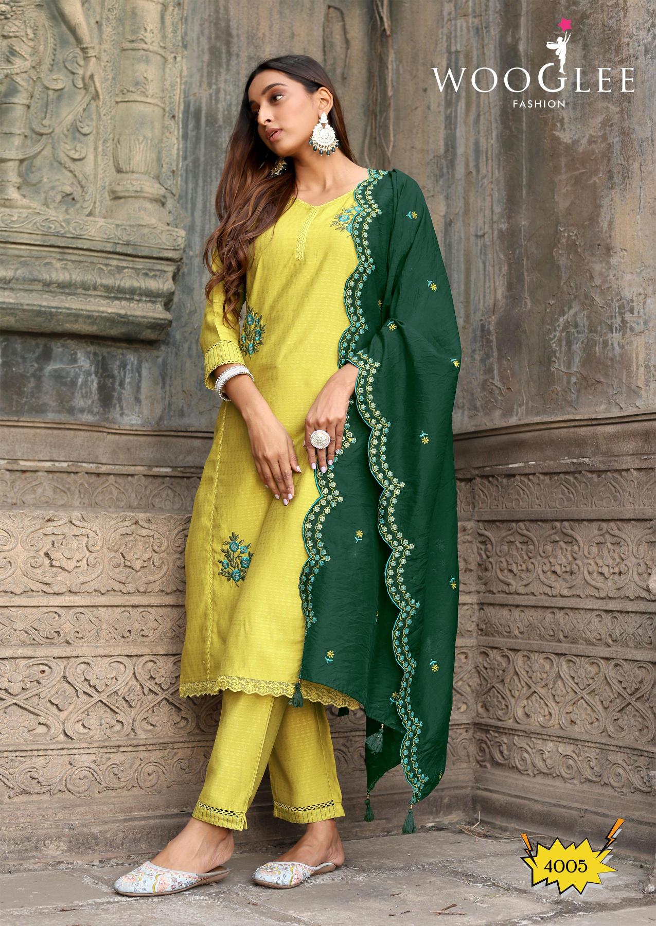Wooglee Saugaat Catalog latest kurti design online india