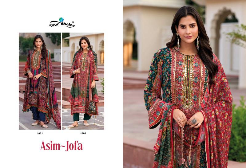 Your Choice Asim Jofa Vol 2 catalog salwar kameez suppliers wholesale uk