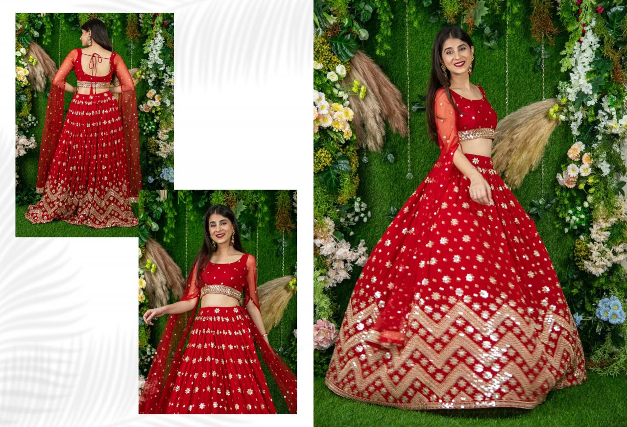 Zeel Clothing Volume 21 Catalog wholesale lehenga for girls chandni chowk