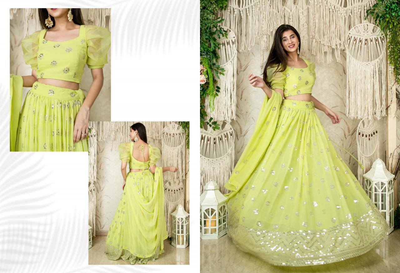 Zeel Clothing Volume 21 Catalog wholesale lehenga for girls chandni chowk