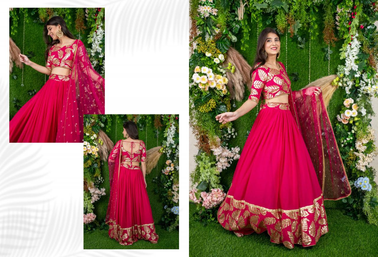Zeel Clothing Volume 21 Catalog wholesale lehenga for girls chandni chowk