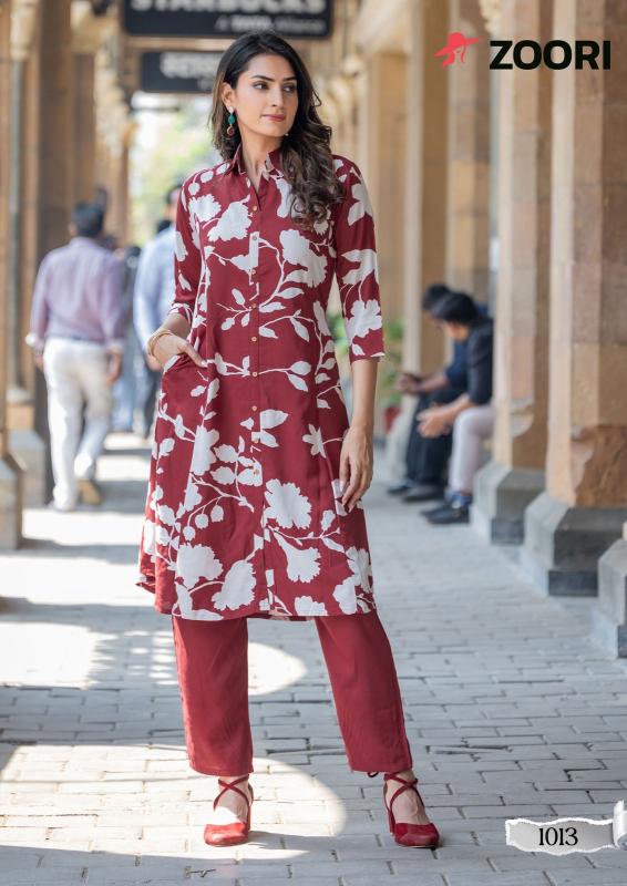 Zoori Alexa Vol 3 catalog Rayon co ord set women wholesale