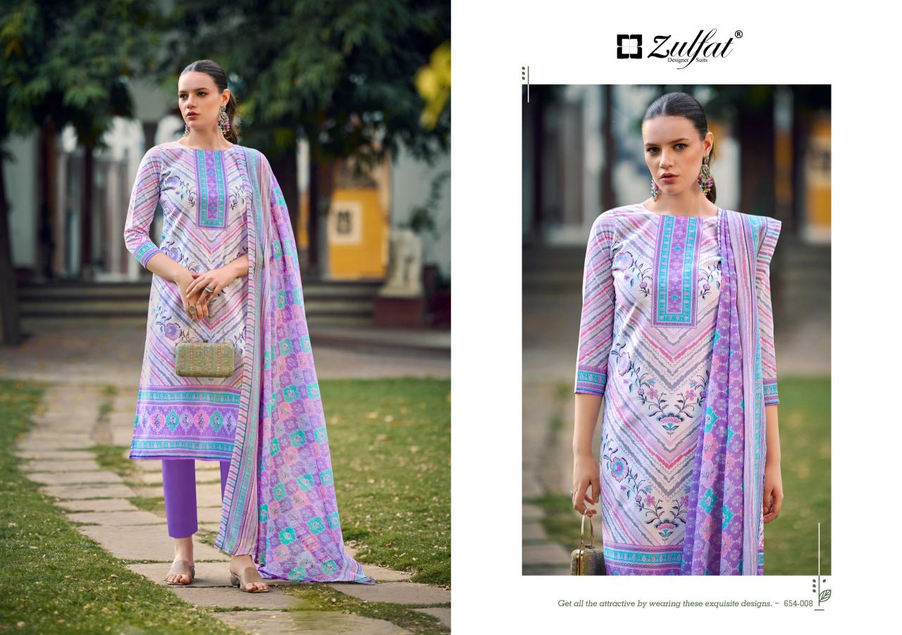 Zulfat Farhana Vol 10 Catalog surat ladies dress material
