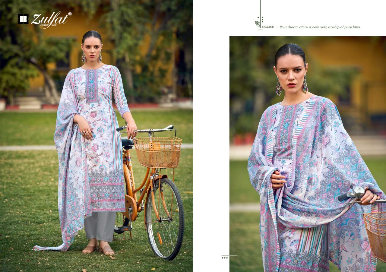 Zulfat Farhana Vol 10 Catalog surat ladies dress material