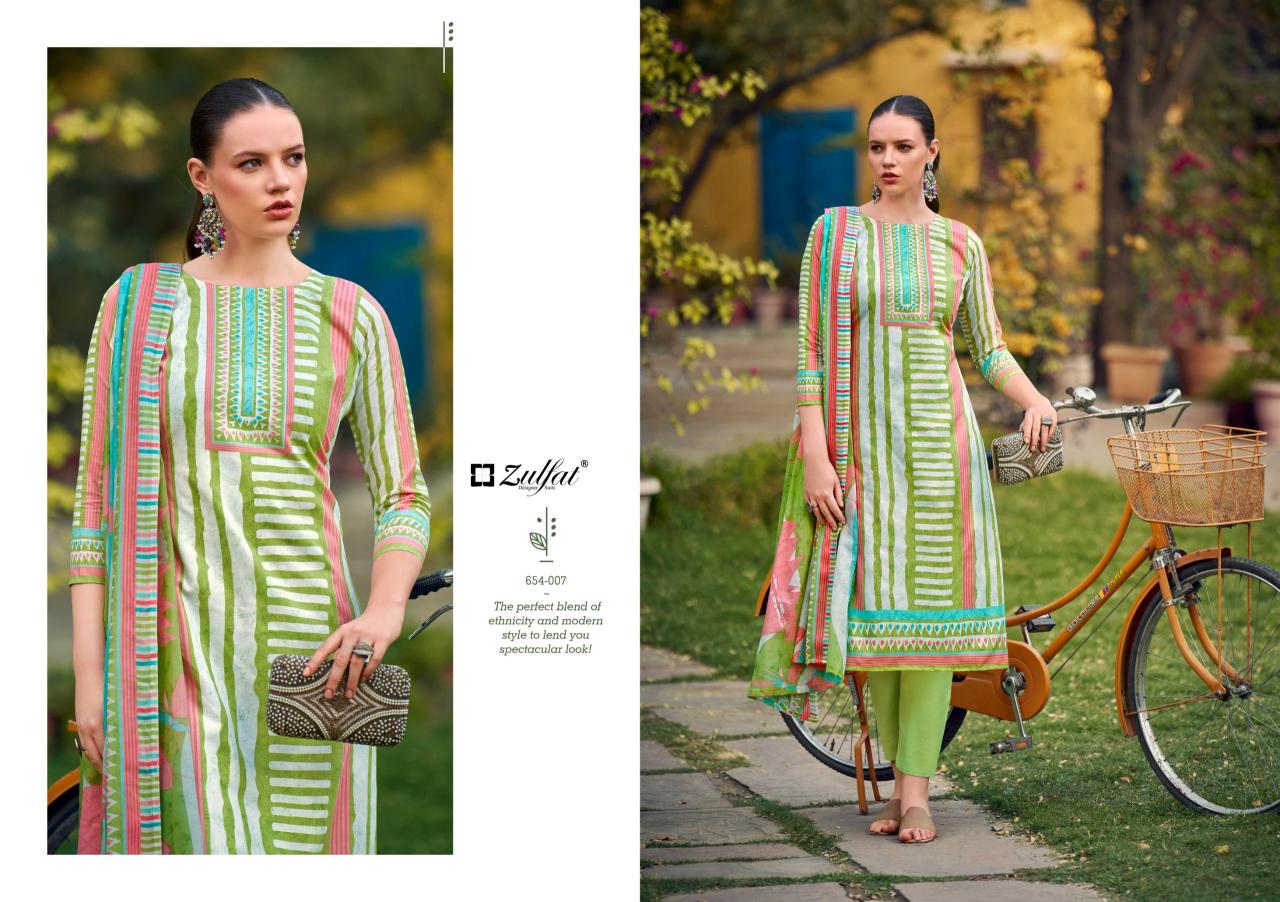 Zulfat Farhana Vol 10 Catalog surat ladies dress material