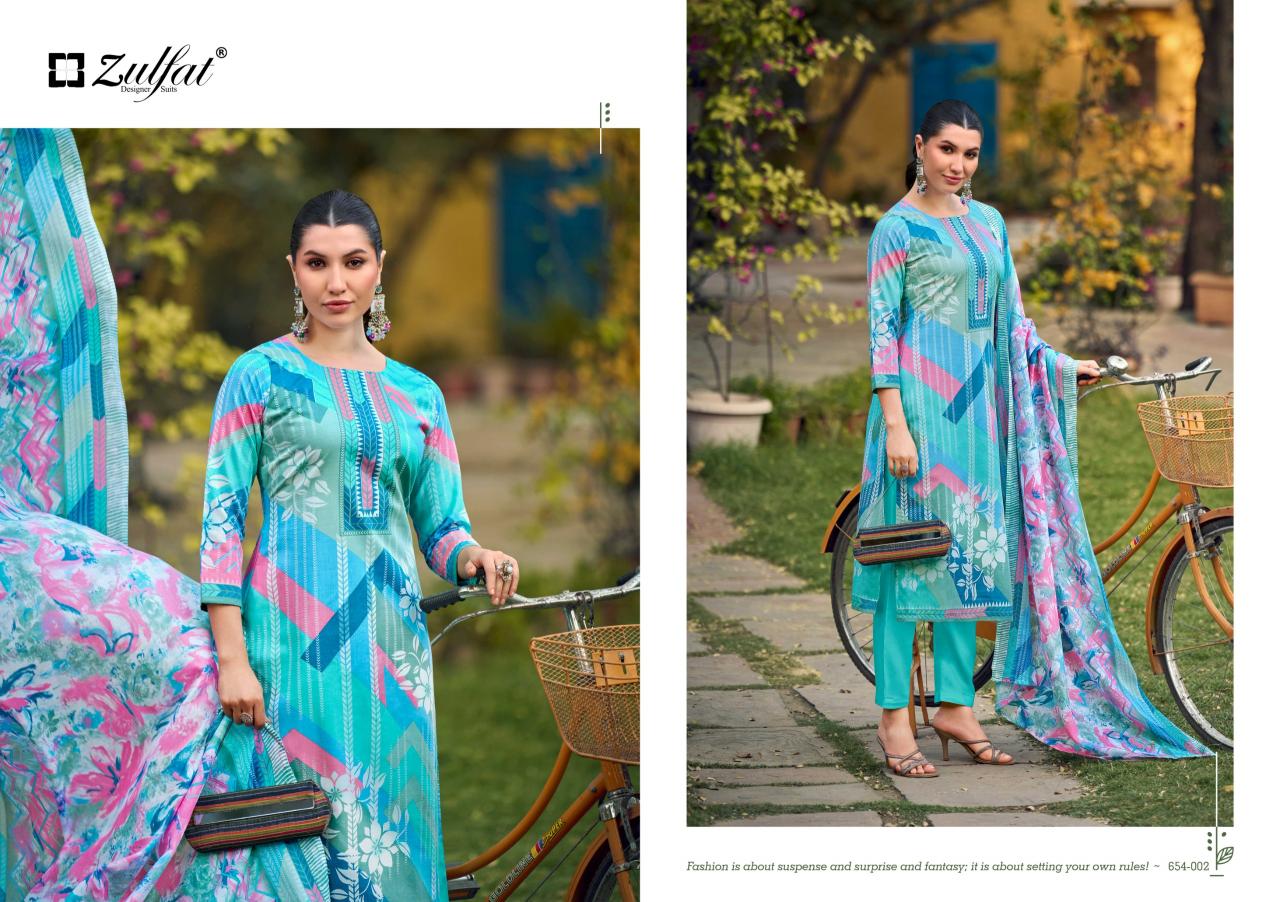 Zulfat Farhana Vol 10 Catalog surat ladies dress material