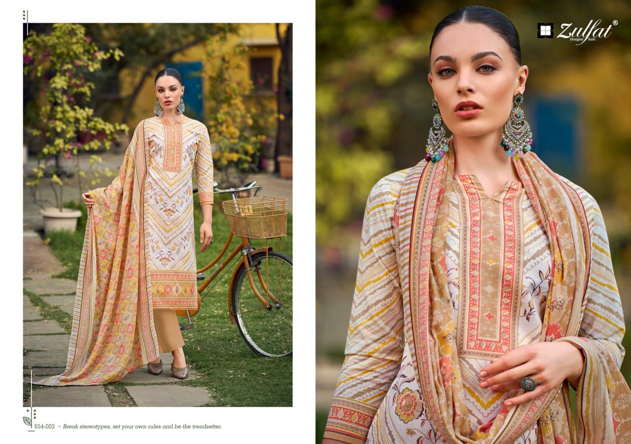 Zulfat Farhana Vol 10 Catalog surat ladies dress material