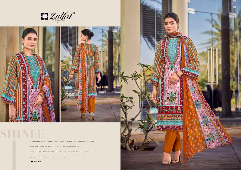 Zulfat Nafisa catalog buy dress materials from surat onlinet