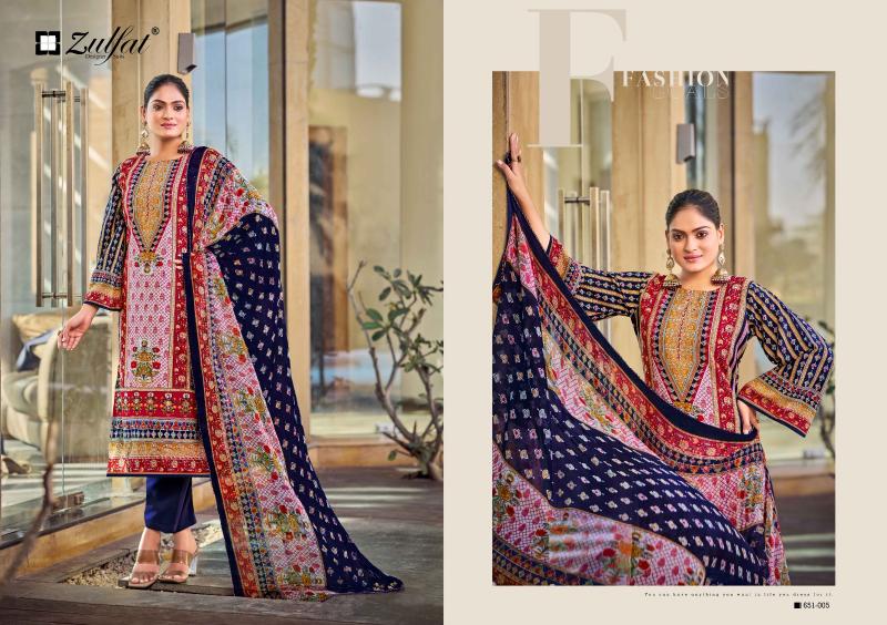Zulfat Nafisa catalog buy dress materials from surat onlinet