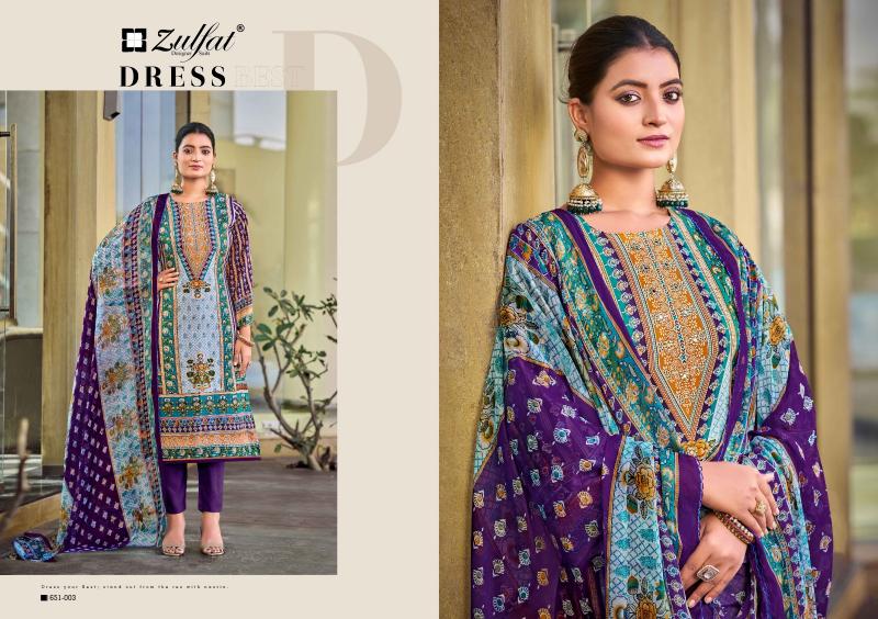 Zulfat Nafisa catalog buy dress materials from surat onlinet