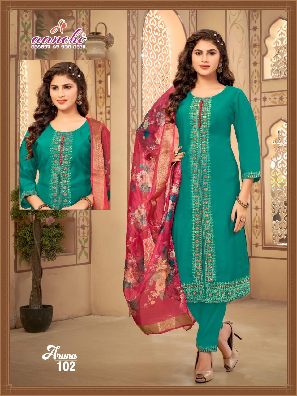 Aanchi Aruna catalog women kurtis online india