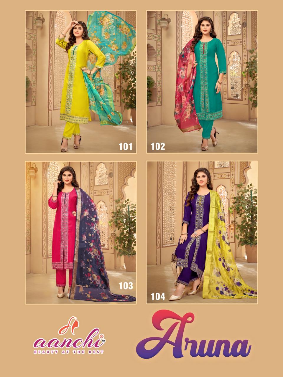 Aanchi Aruna catalog women kurtis online india