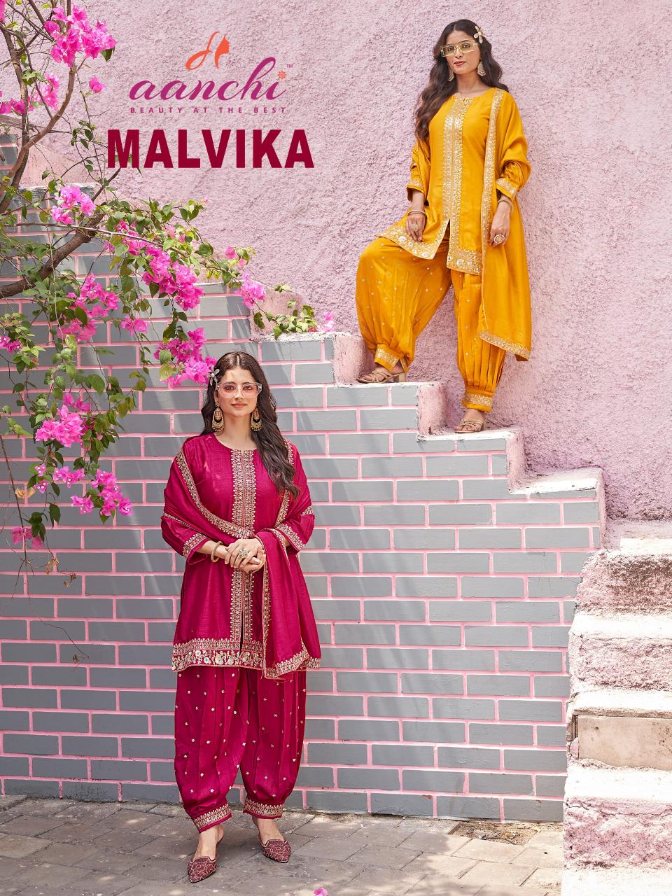 Aanchi Malvika Catalog dhoti kurti online india