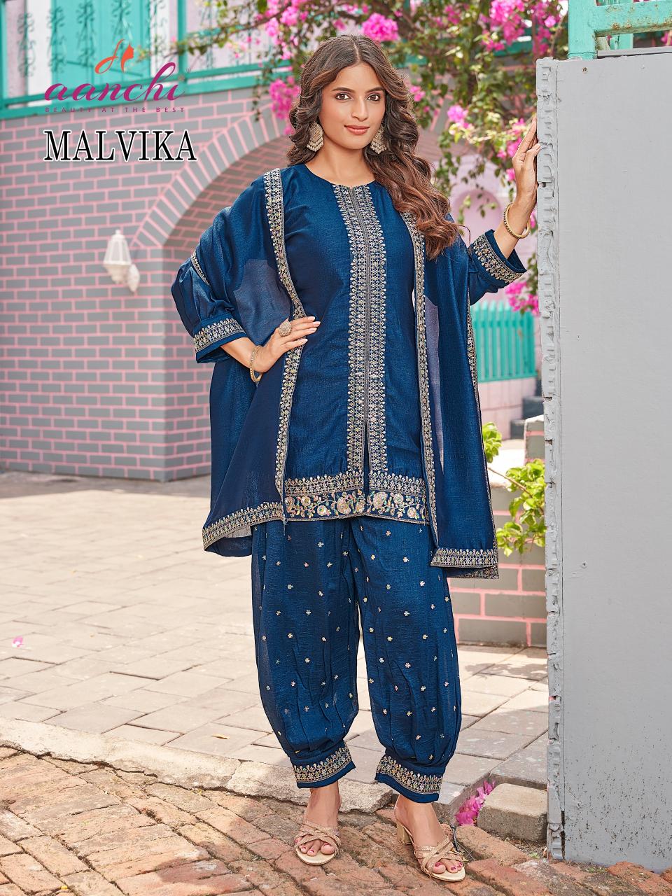 Aanchi Malvika Catalog dhoti kurti online india