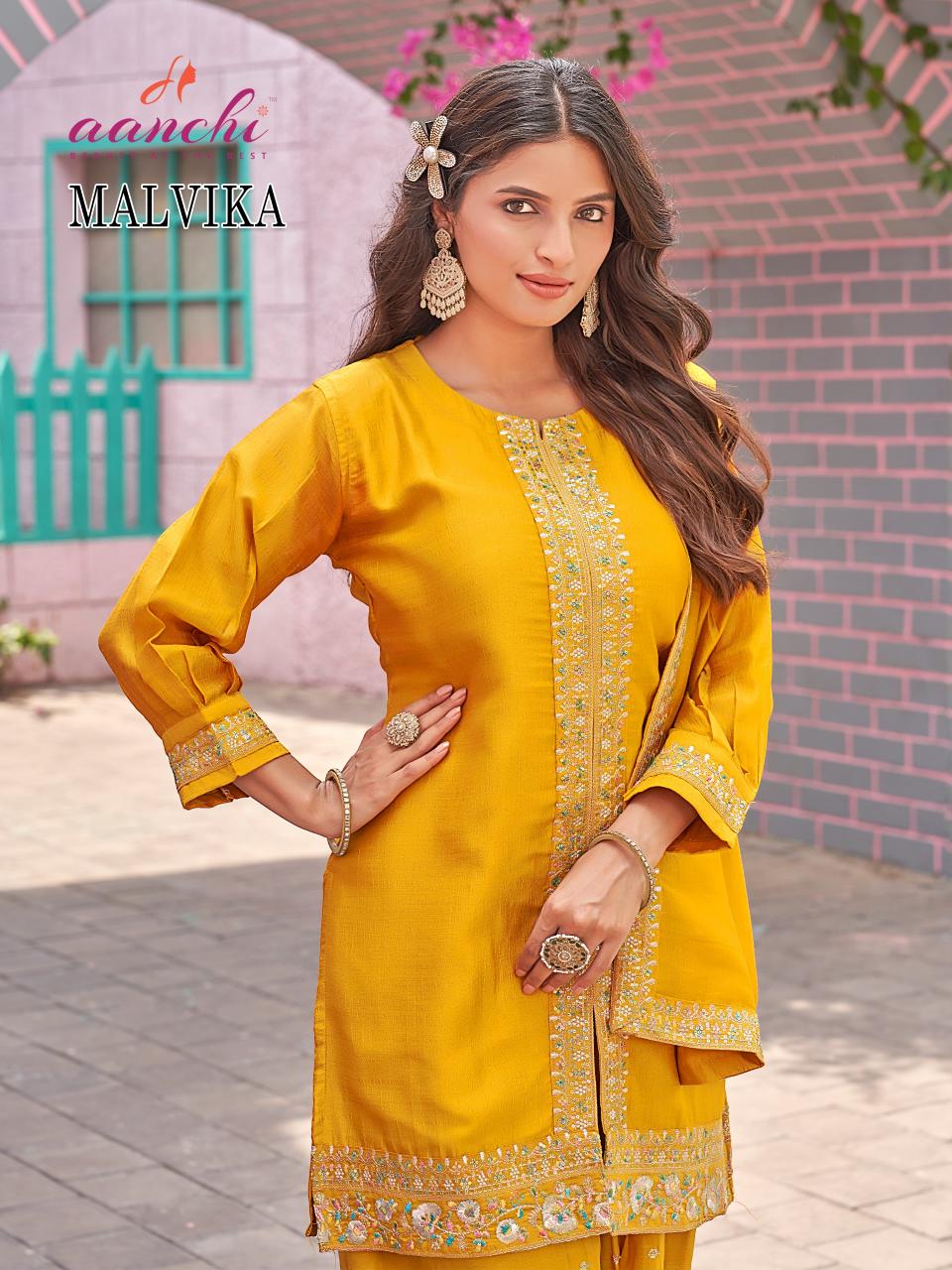 Aanchi Malvika Catalog dhoti kurti online india