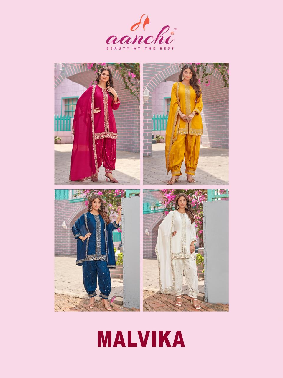Aanchi Malvika Catalog dhoti kurti online india