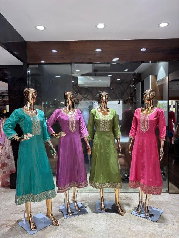 Aanchi Raven Catalog indian kurtis online shopping