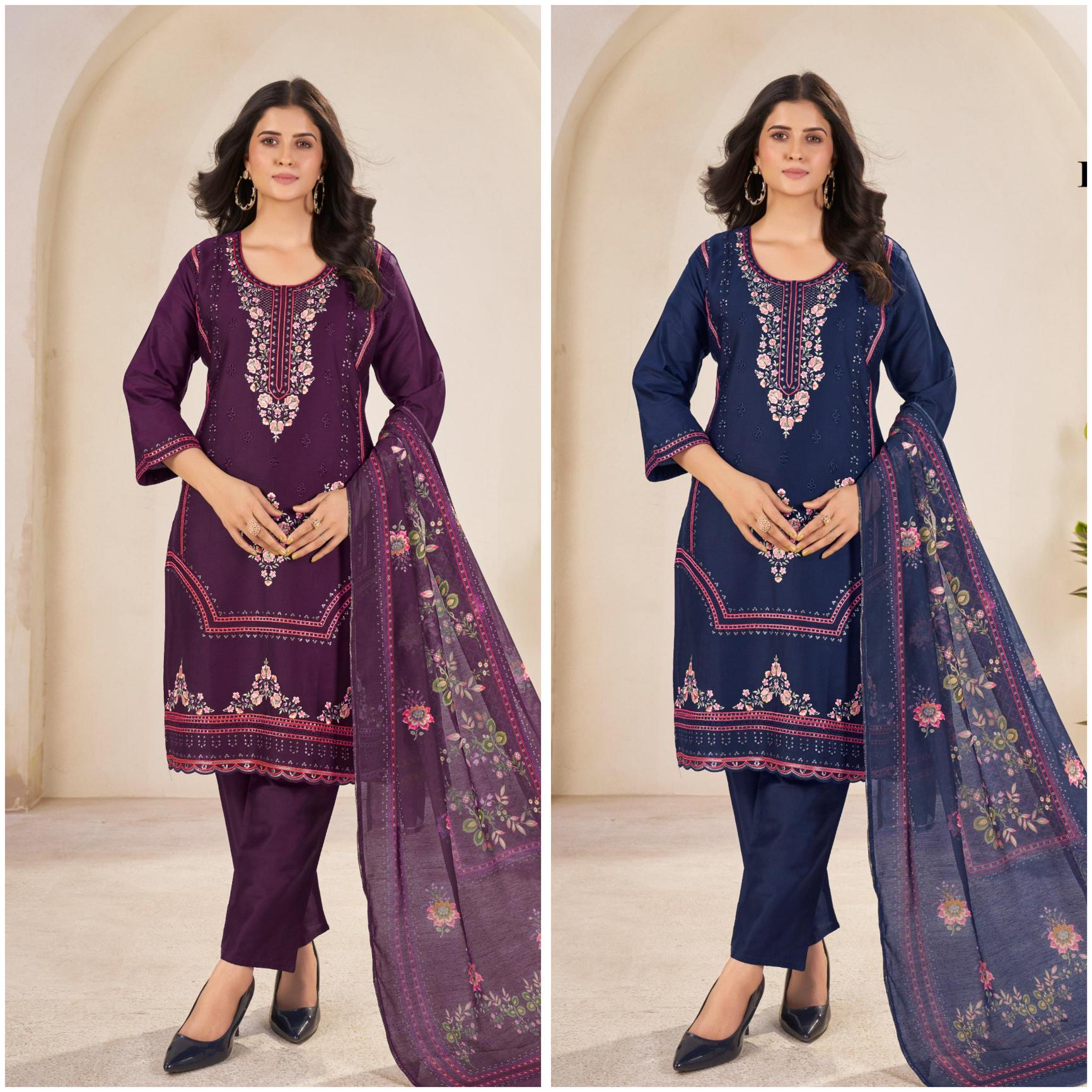 Afsana Rangrekha catalog pakistani stitched suits wholesale