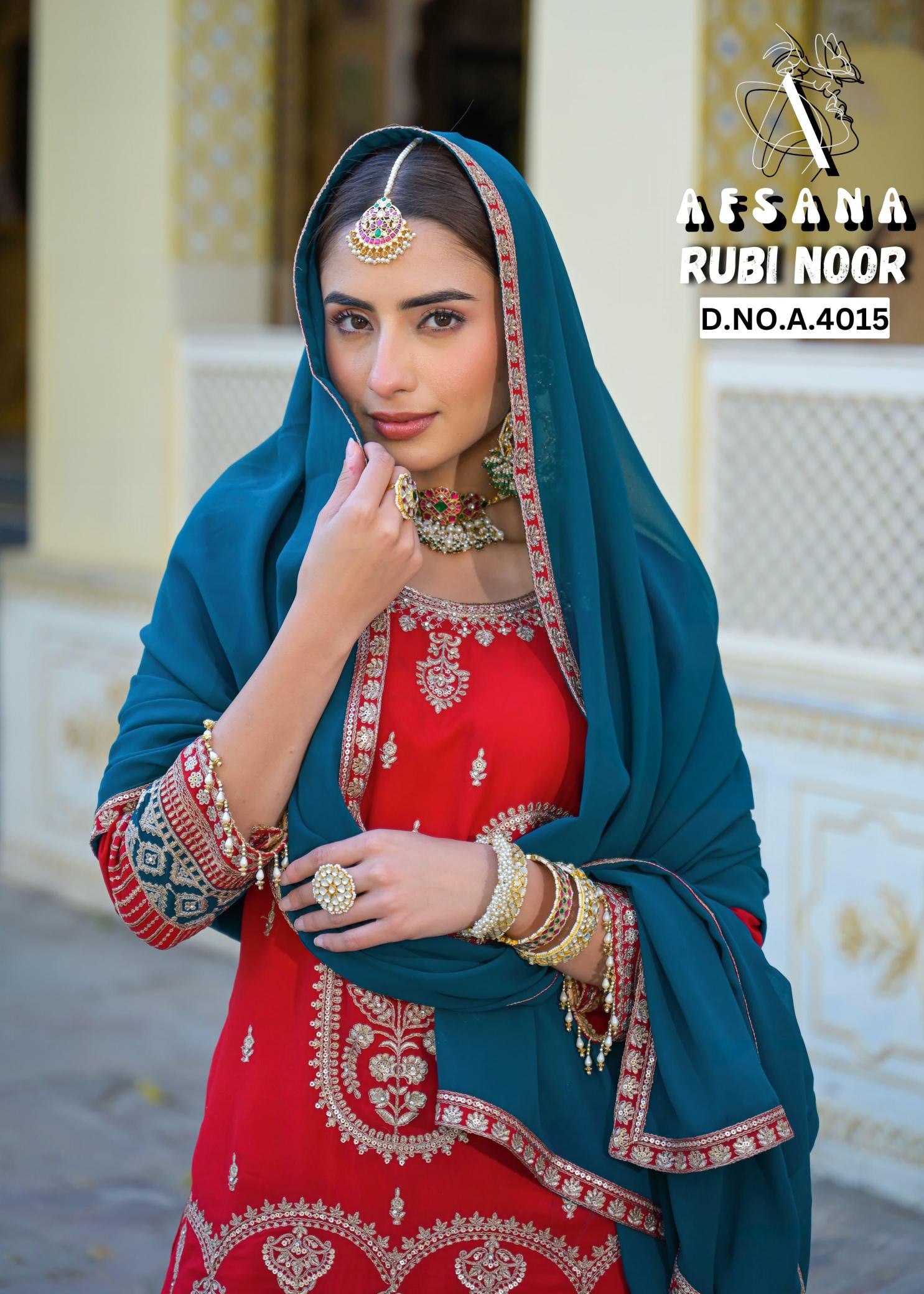 Afsana Rubi Noor catalog pakistani wedding suit in dubai