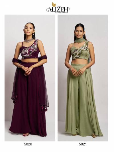 Alizeh Readymade 3 Catalog Georgette Party Wear Indo Western wholesaler