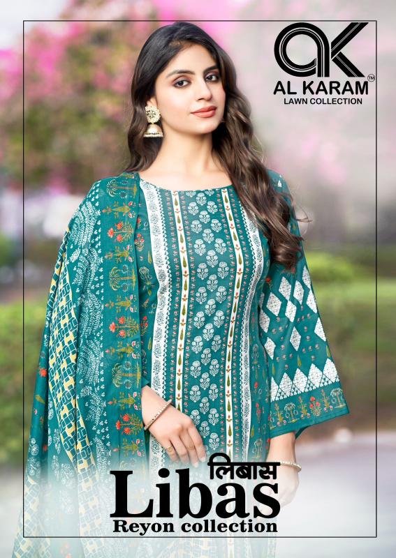 Alkaram Libas Vol-01 -Karachi Dress Material - Wholesale Catalog