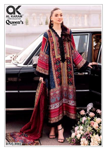 Alkaram Queens Court Vol-9 – Dress Material - Wholesale Catalog