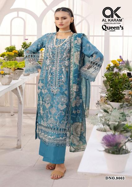 Alkaram Queens Court Vol-9 – Dress Material - Wholesale Catalog