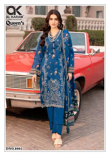 Alkaram Queens Court Vol-9 – Dress Material - Wholesale Catalog